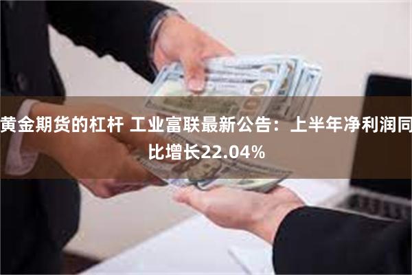 黄金期货的杠杆 工业富联最新公告：上半年净利润同比增长22.04%