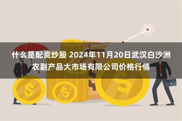 什么是配资炒股 2024年11月20日武汉白沙洲农副产品大市场有限公司价格行情