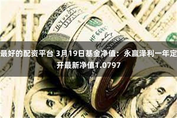 最好的配资平台 3月19日基金净值：永赢泽利一年定开最新净值1.0797